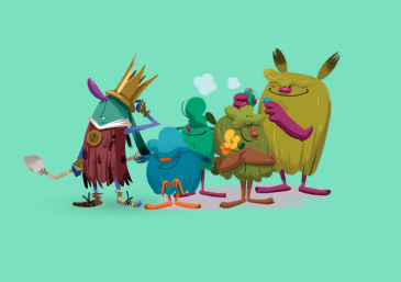 Cata creadora, personaje 3º y 4º básico